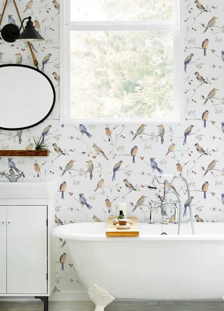 Chesapeake Birdsong Trail Wallpaper - Orange — Ảnh 4