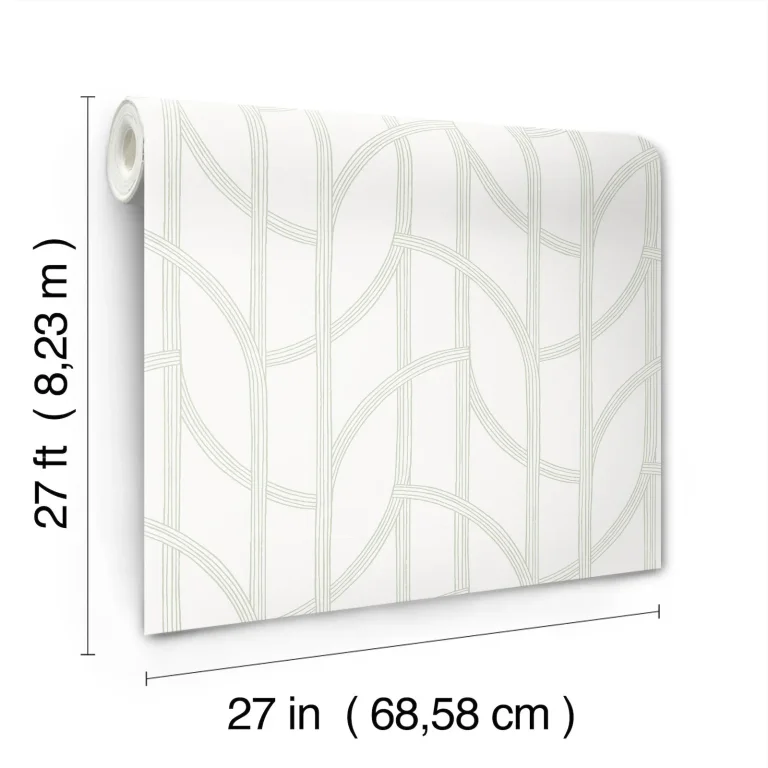 Salvo Wallpaper - Light Green — Image 3