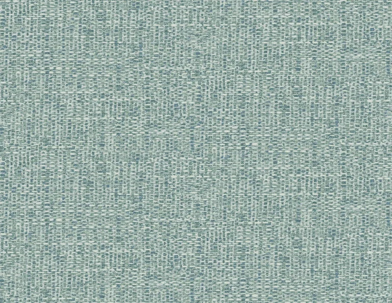 Snuggle Woven Texture Wallpaper - Teal — Ảnh 4