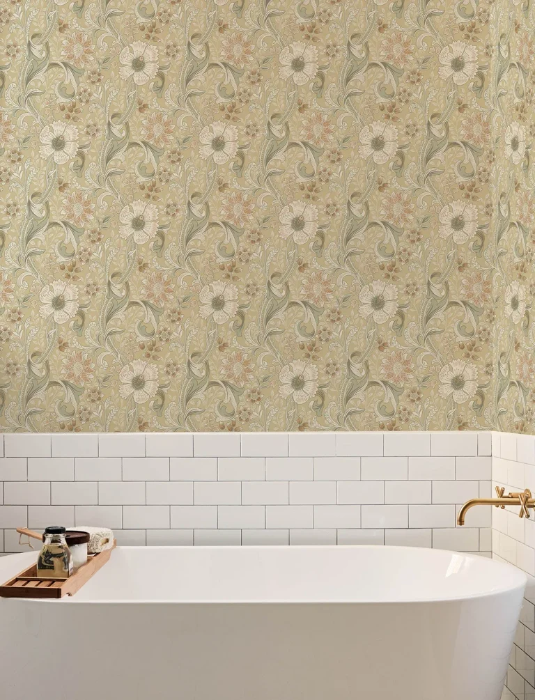 Chesapeake Liora Floral Trail Wallpaper - Butter — Ảnh 2
