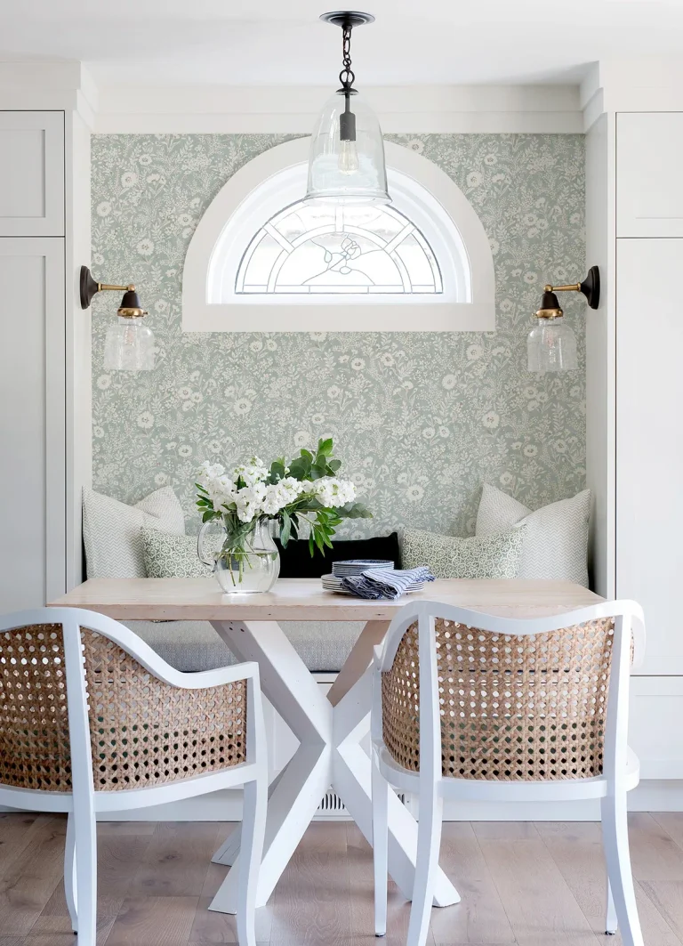 Chesapeake Agathon Floral Wallpaper - Seafoam — Image 3