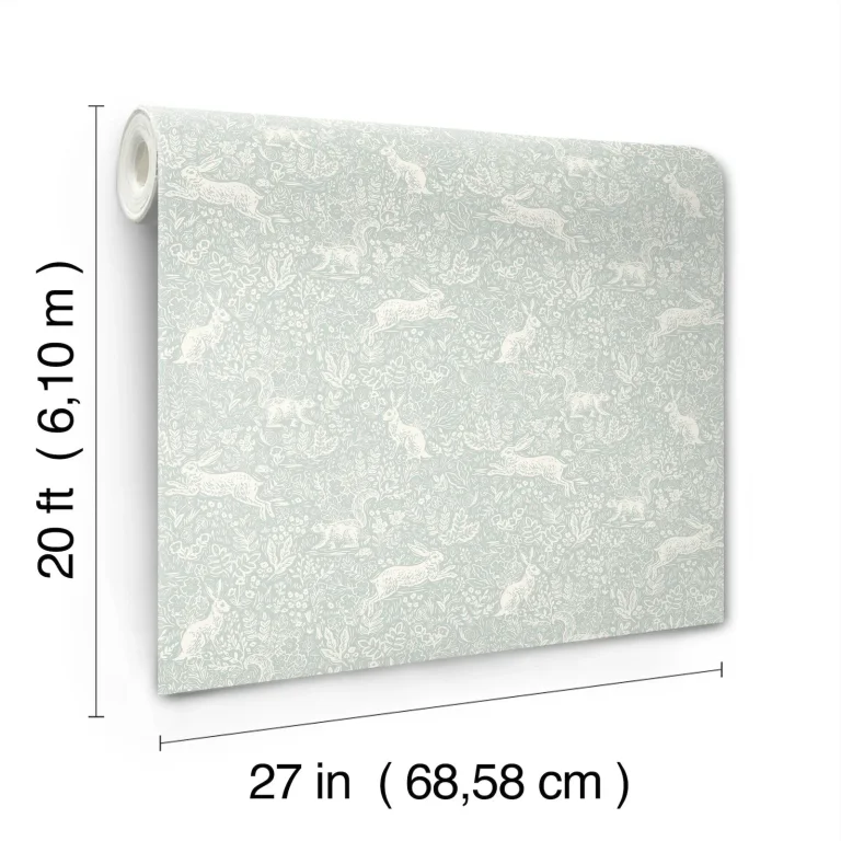 Rifle Paper Co. Fable Peel and Stick Wallpaper - Mineral