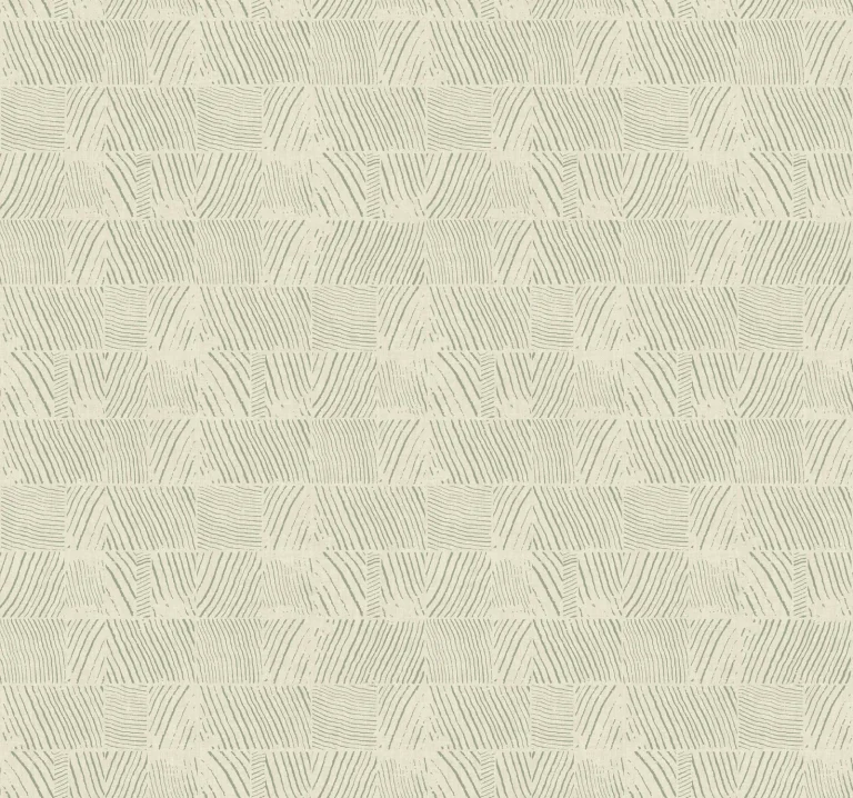 Woodcut Wallpaper - Green & Stone — Ảnh 2