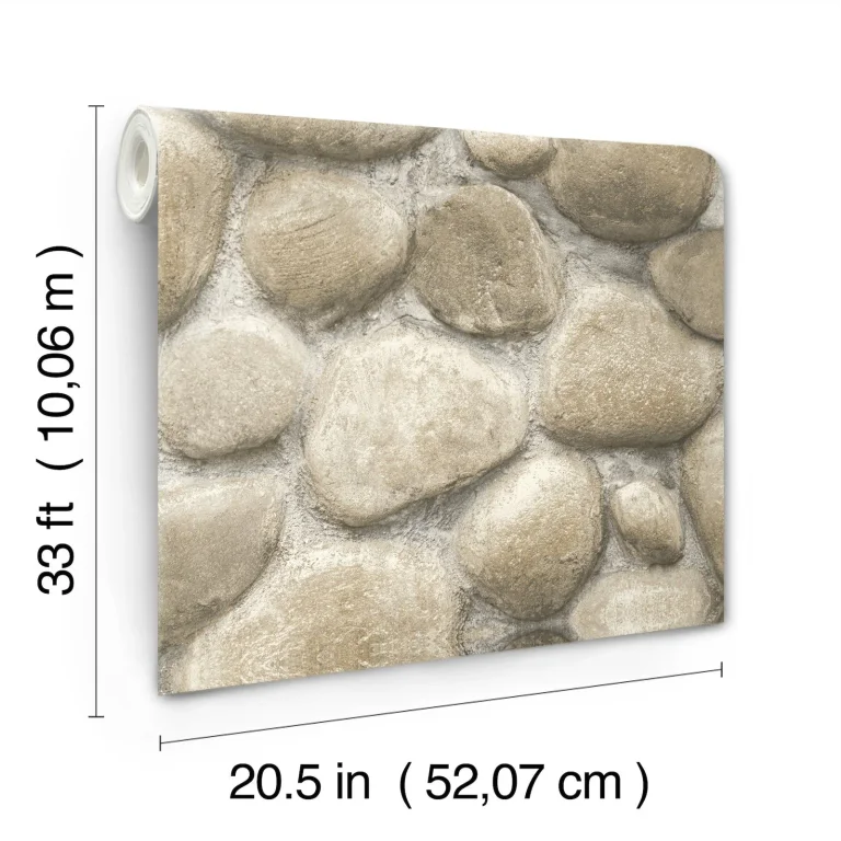 Chesapeake Root Rock Wallpaper - Grey — Ảnh 3