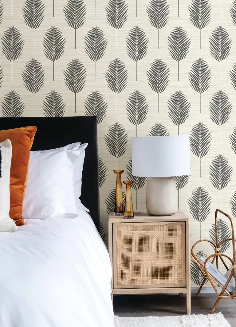 Bali Fern Wallpaper - Black — Ảnh 3