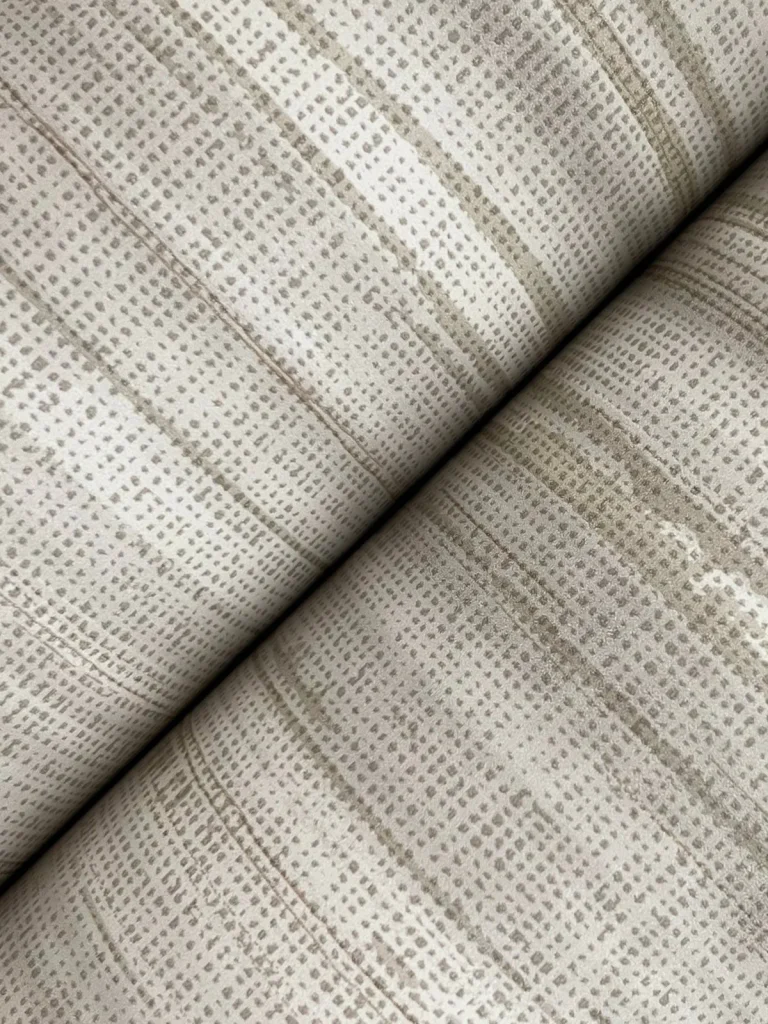 Ronald Redding Brushed Linen Wallpaper - Taupe — Ảnh 2