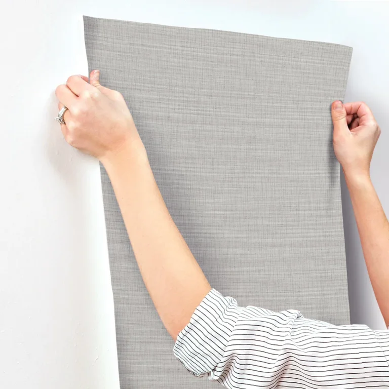 Down To Earth Striated Wallpaper - Light Grey — Ảnh 4