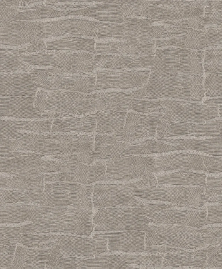 Sculpted Burlap Textured Wallpaper - Dark Grey — Ảnh 3