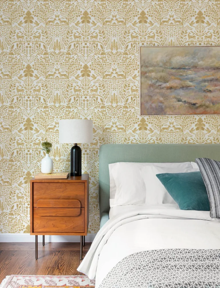 Anoki Scenic Woodlands Wallpaper - Ochre — Ảnh 6