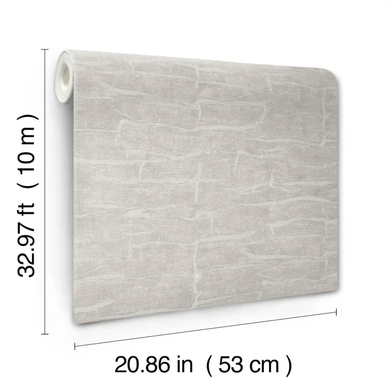 Sculpted Burlap Textured Wallpaper - Grey — Ảnh 4