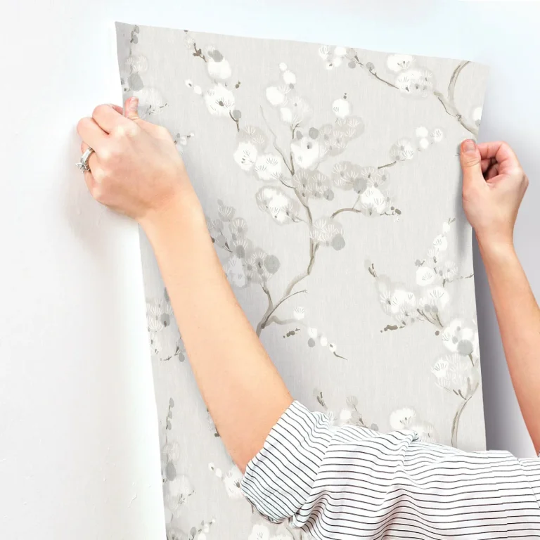 Bliss Blossom Wallpaper - Stone — Ảnh 7