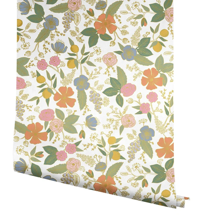 Rifle Paper Co. Colette Peel and Stick Wallpaper - Rose Multi — Image 7