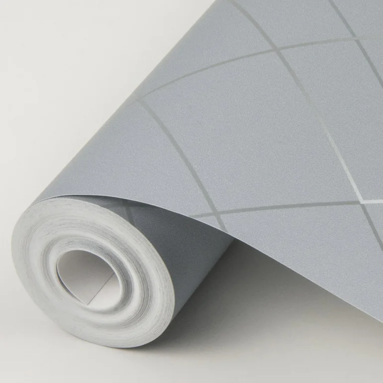 Ballard Geometric Wallpaper - Pewter — Image 4