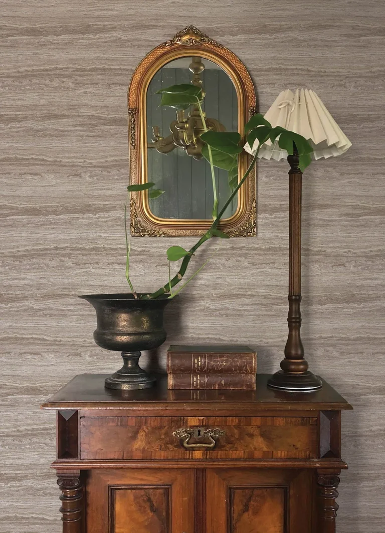Chris Loves Julia Lyman Striated Wallpaper - Mauve — Ảnh 7
