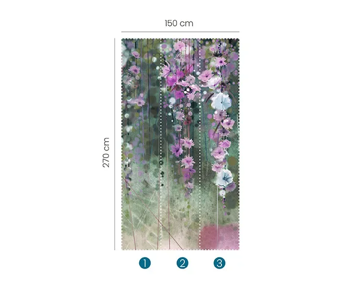 Zoom Digital Wallpaper Wall Mural - 2519N81 — Ảnh 3