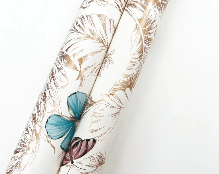 Papillon Wallpaper - Gold — Ảnh 2
