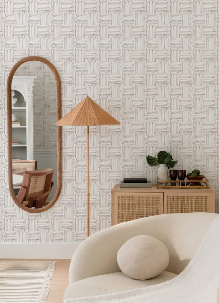 Lolly Arches Wallpaper - Blush — Ảnh 6