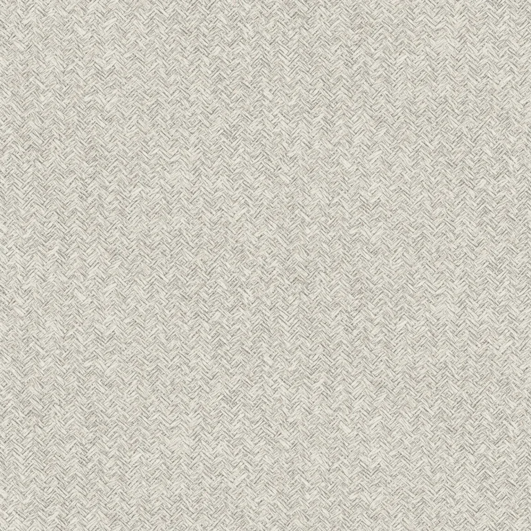 Chesapeake Woven Basket Wallpaper - Light Grey