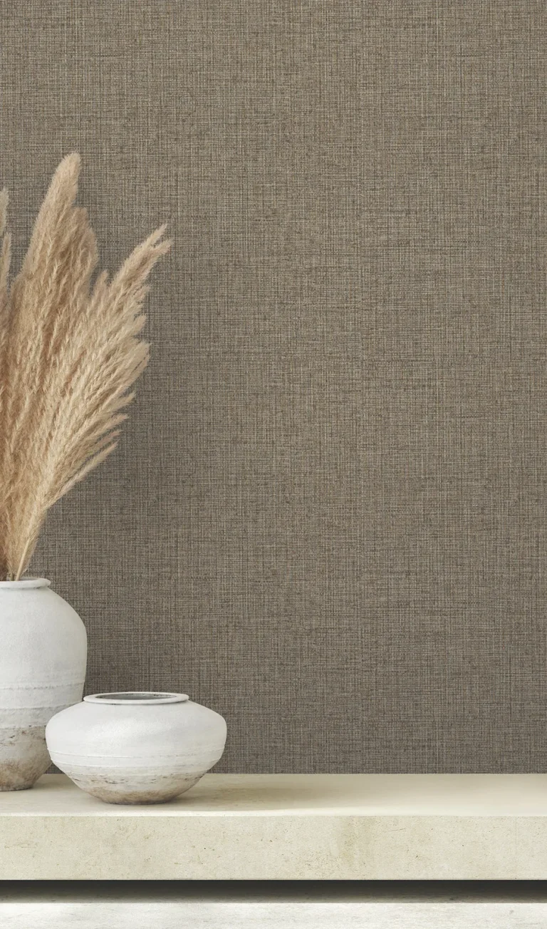 Clarkson Woven Wallpaper - Bronze — Image 2