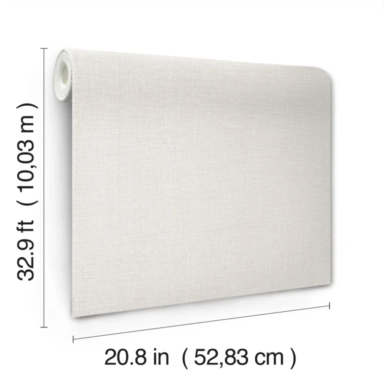 Loom Wallpaper - White — Ảnh 2