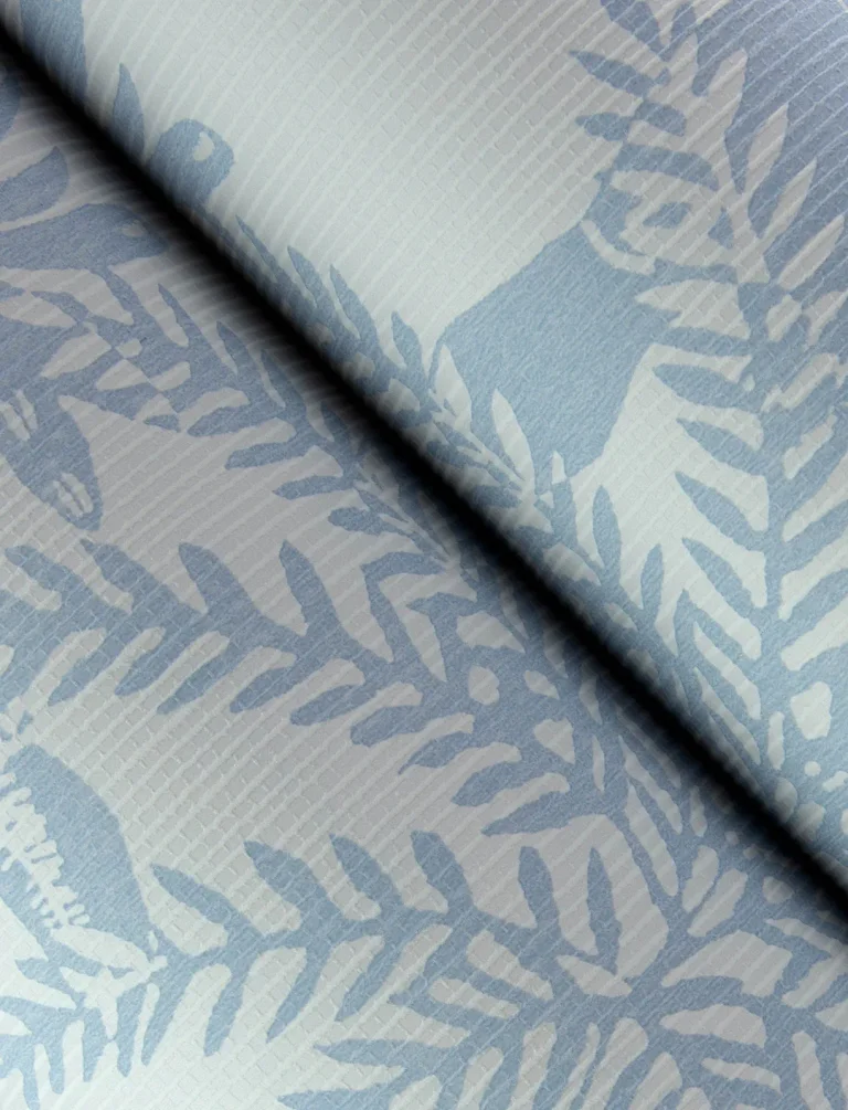 Jacaranda Tropical Trail Wallpaper - Light Blue — Ảnh 5