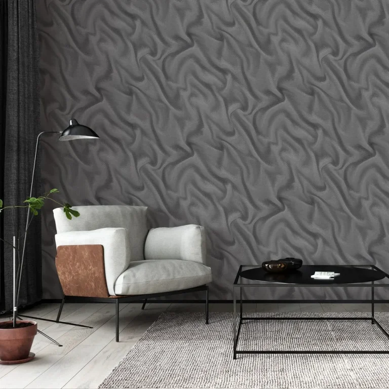 Elle Decoration 2 - 10195-15 Silk - Charcoal — Ảnh 2