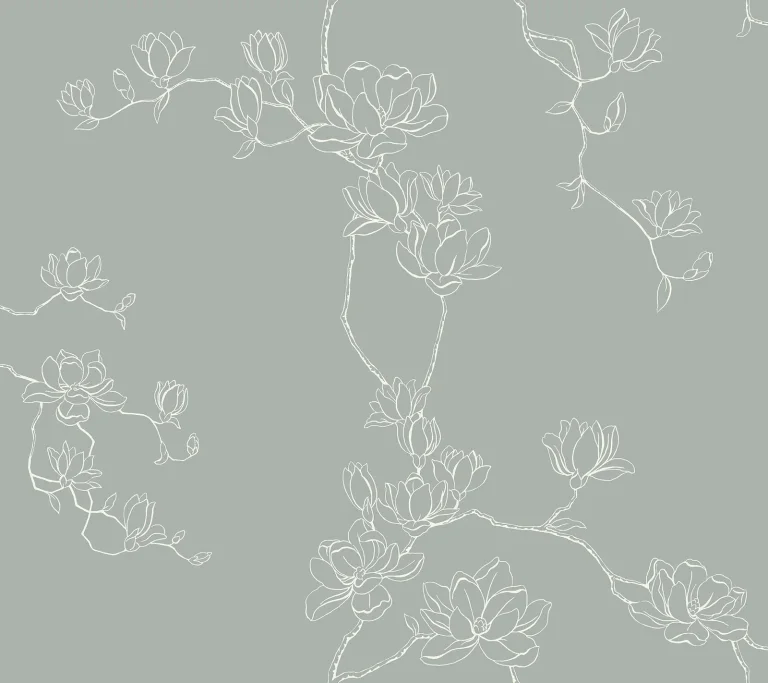 Magnolia Home Magnolia Branches Wallpaper - Eucalyptus — Ảnh 2