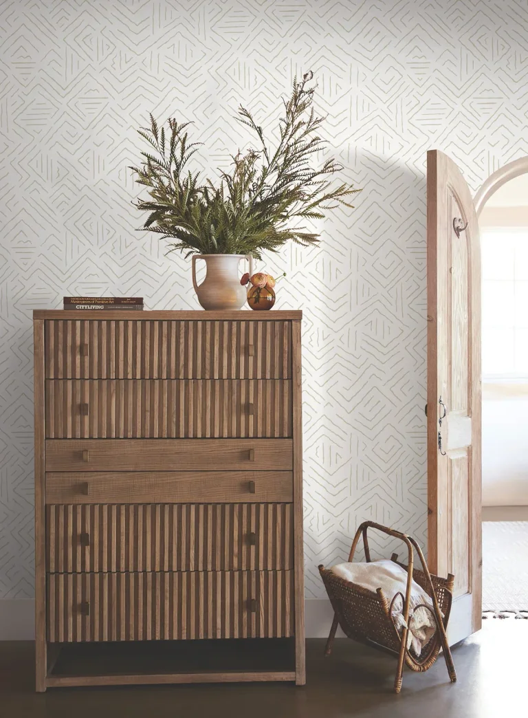 Sirih Wallpaper - Beige — Ảnh 3