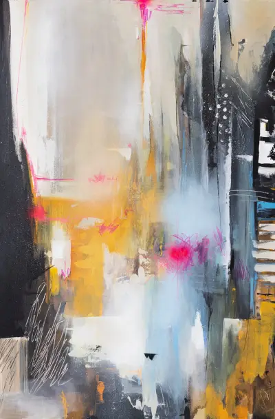 Street Life Wall Mural - 184cm x 254cm