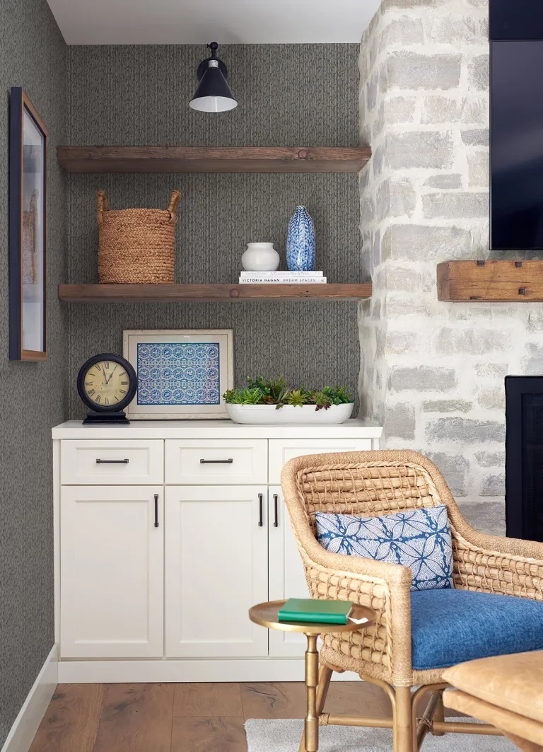 Mackintosh Textural Wallpaper - Charcoal — Ảnh 4