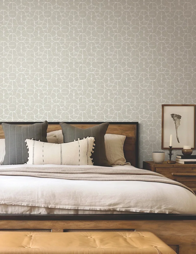 Looking Glass Wallpaper - Grey — Image 4