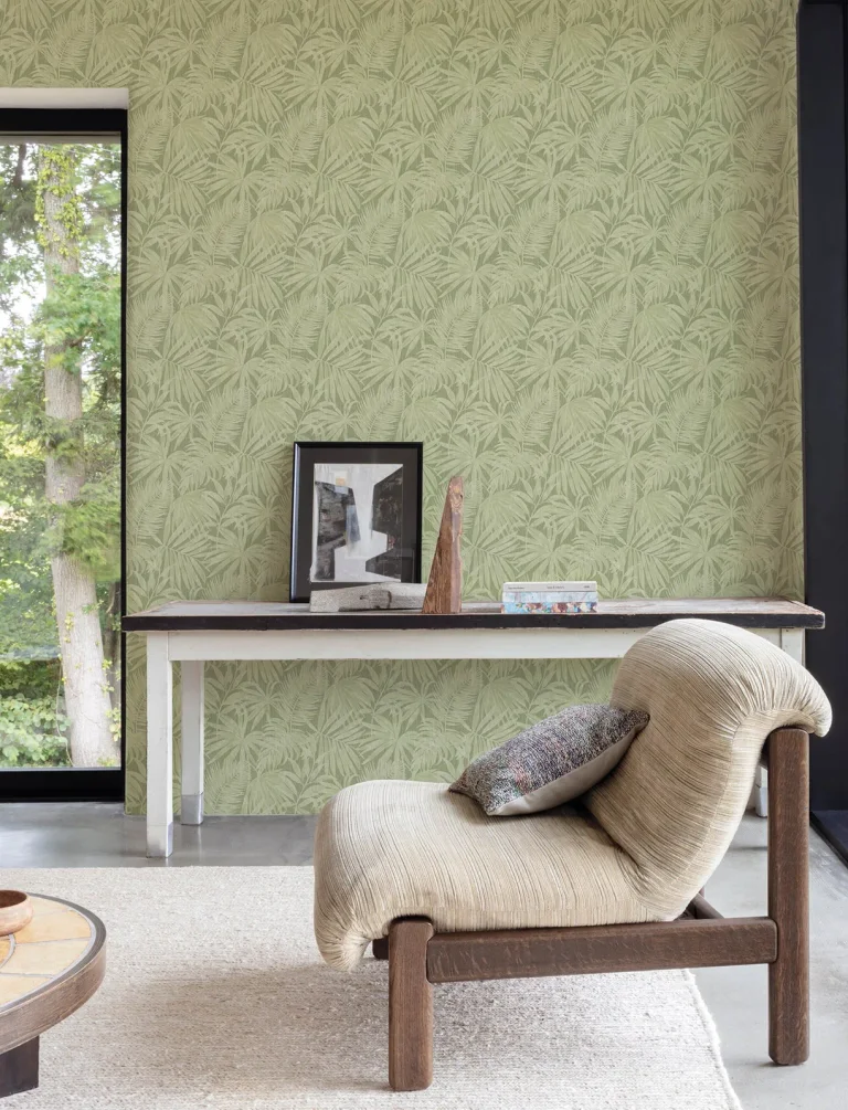 Chesapeake Sonny Fronds Wallpaper - Green — Ảnh 2