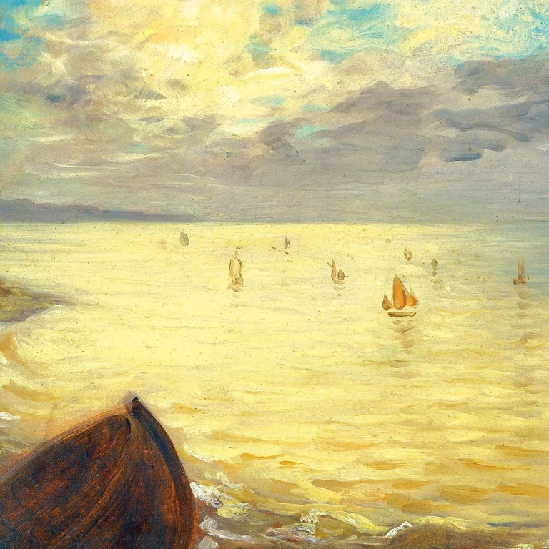 Delacroix - The Sea - Wall Mural 5446 - 4 Panel - 192cm x 260cm — Ảnh 4