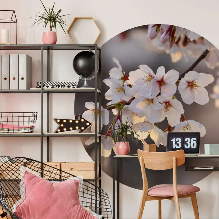 Cherry Blossoms - Wall Mural 5494 - 8 Panel - 384cm x 260cm — Ảnh 3