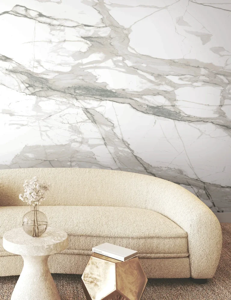 Imperial Marble Wall Mural - Neutral — Ảnh 3