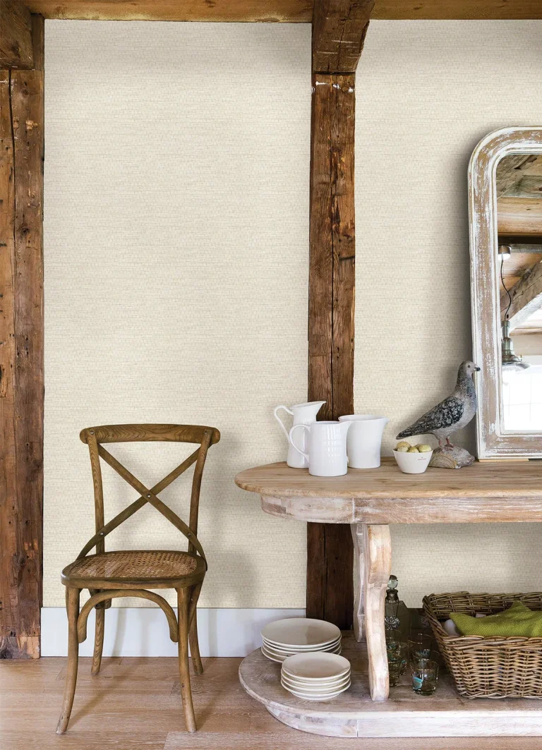 Chesapeake Plaited Grass Wallpaper - Cream — Ảnh 3