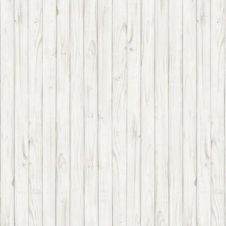 White Wooden Wall - Wall Mural 5414 - 4 Panel - 192cm x 260cm — Ảnh 4