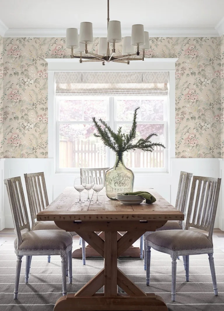 Chesapeake Frederique Wallpaper - Blush