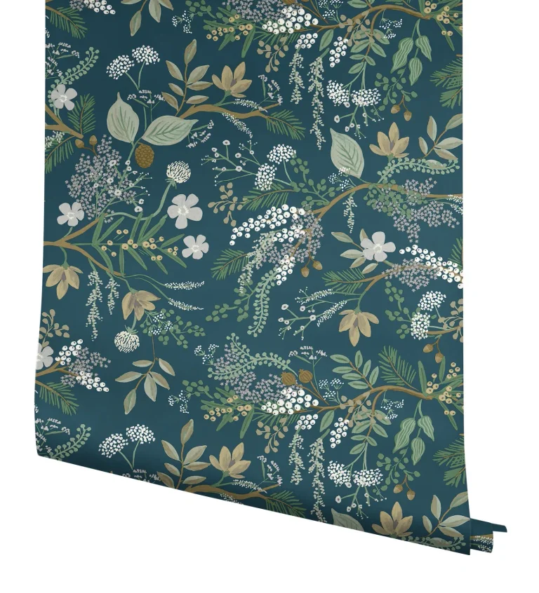 Rifle Paper Co. Juniper Forest Peel and Stick Wallpaper - Evergreen — Ảnh 2