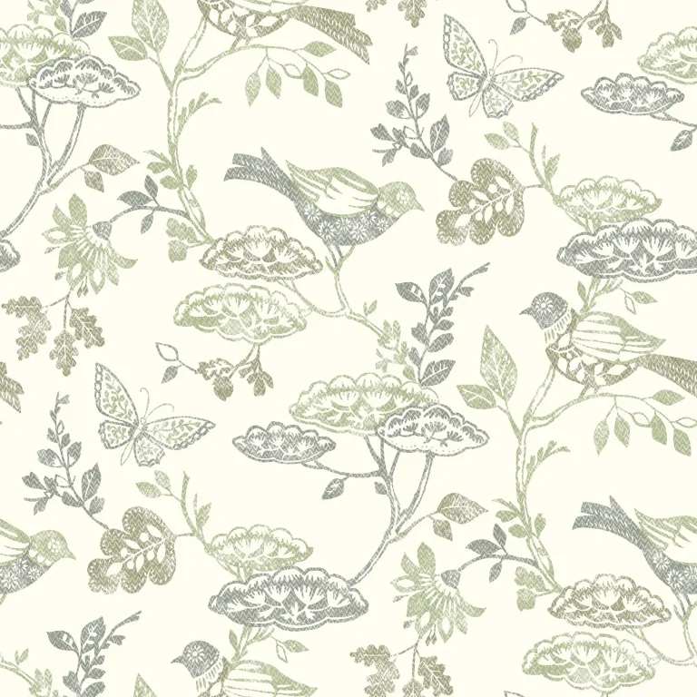 Chesapeake Malmo Trail Wallpaper - Green — Image 4