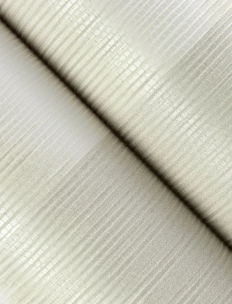 Baldwin Shibori Stripe Wallpaper - Pearl