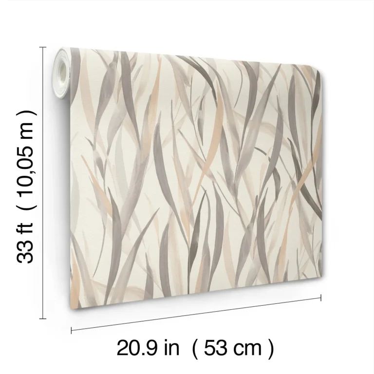 Willoughby Fronds Wallpaper - Neutral — Image 3