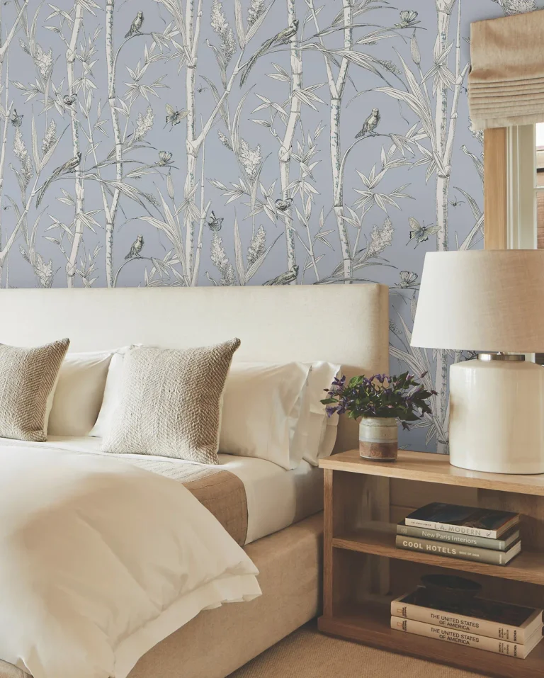 Bambou Toile Wallpaper - Sky — Ảnh 3