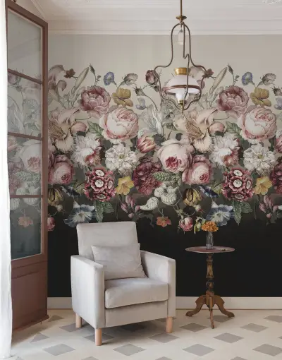 Rachel Rose Mural — Taupe