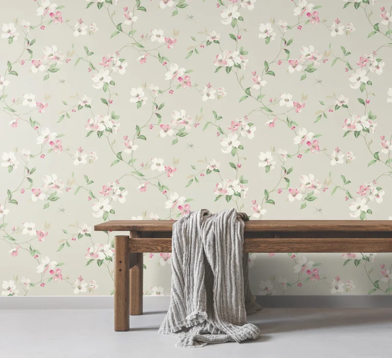 Dogwood Wallpaper - Taupe — Ảnh 5