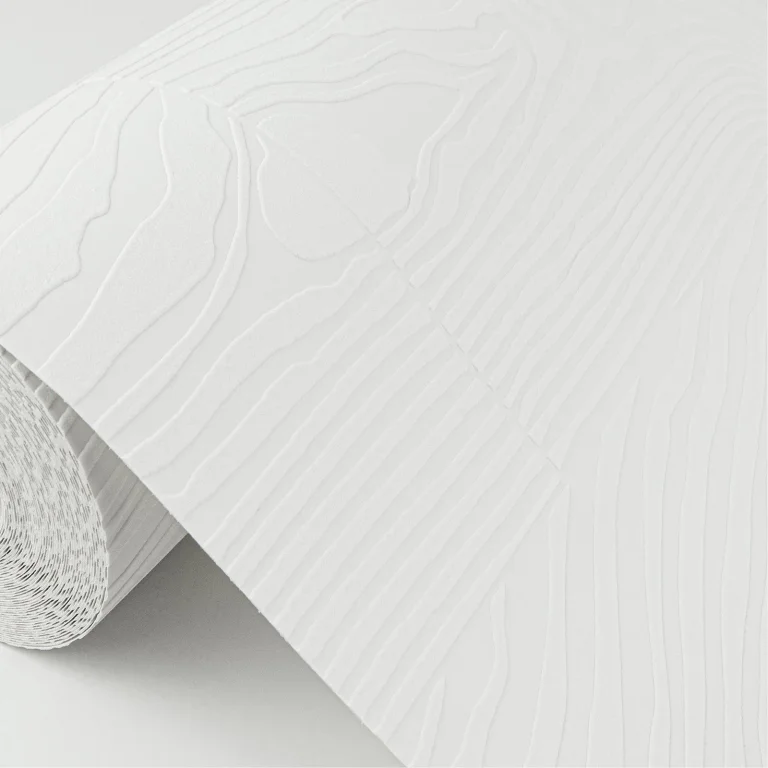 Wade Planks Paintable Wallpaper - White — Ảnh 6