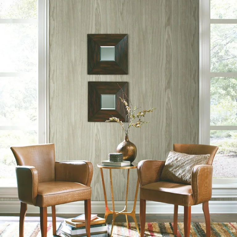 Linden Peel and Stick Wallpaper - Natural — Image 5