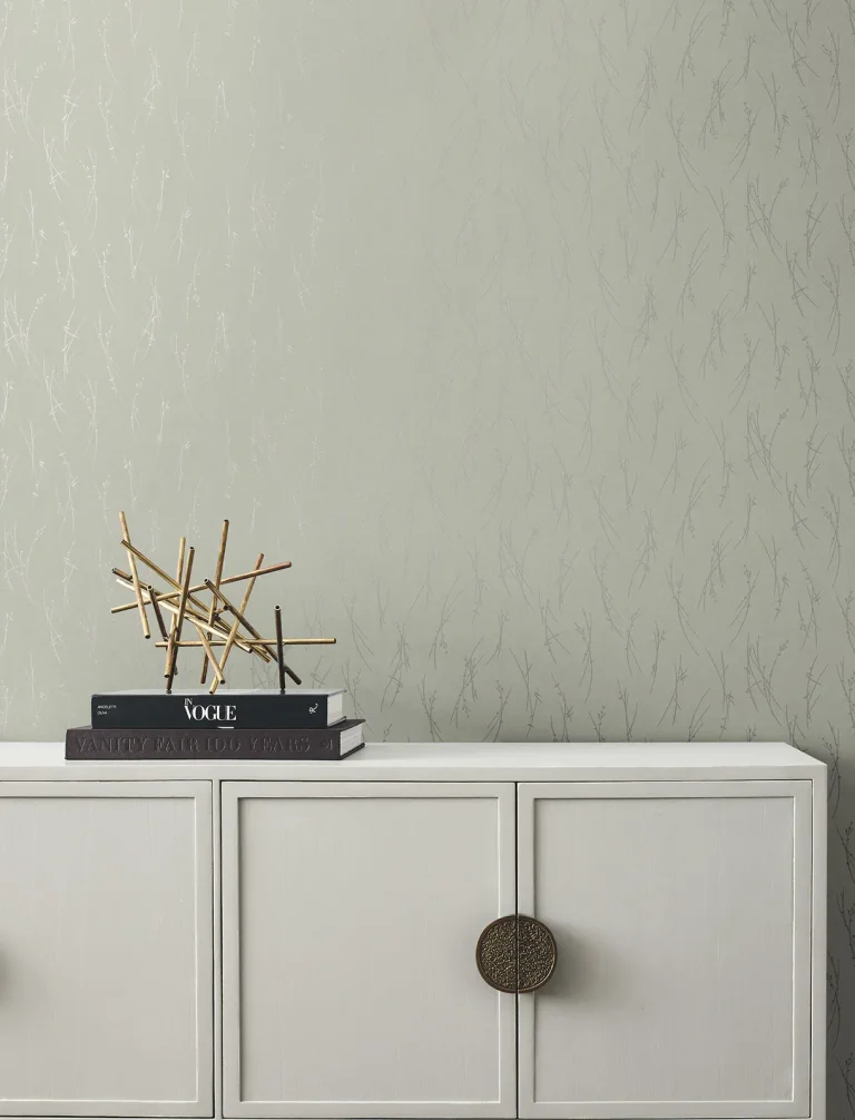 Sprigs Wallpaper - Eucalyptus/Silver — Ảnh 3