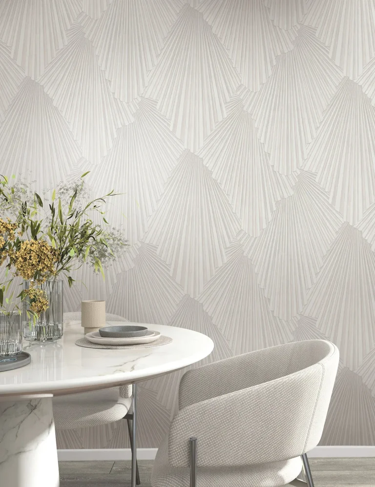 Lumiere Deco Geo Wallpaper - Champagne — Ảnh 4