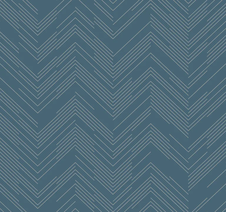Polished Chevron Wallpaper - Blue/Silver — Ảnh 4